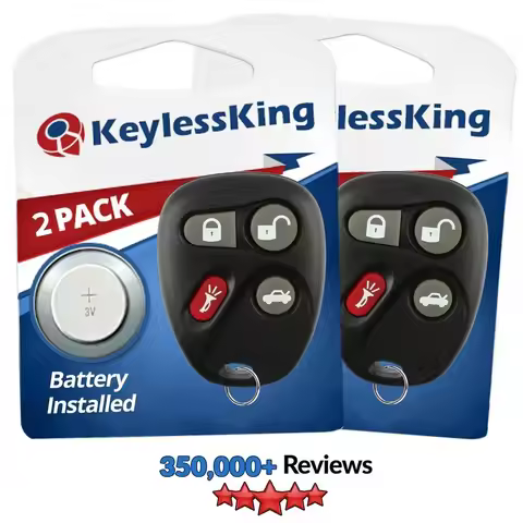 2pcs 4 Keys Keyless Entry Remote Key For 2001 2002 2003 2004 Corvette C5 Koblear1XT