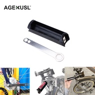 AGEKUSL Bike Hidden Tool Box Storage Babin Box With Hex Wrench Use For Brompton Folding Bicycle