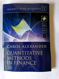 Market  Risk  Analysis  Quantitative Methods in  Finance  Volume 1