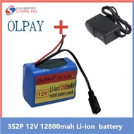 3S2P 12V 12800mah battery 18650 Li-ion 12.8 Ah Rechargeable batteries with BMS Lithium Battery packs