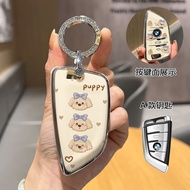 BMW 5 Series Key Cover 2026 New 530li/525 Protective Case X1/X3/X5/X6 Car x7 Buckle i5 Dedicated U
