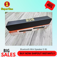 LFERFEI E-91 Bluetooth Speaker Portable Wireless Speaker Sound System 3D Stereo Music soundbar. PM u