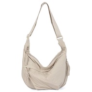 Túi Đeo Chéo Nylon Thời Trang Mùa Đông Mới Cho Nữ Túi Đeo Chéo Kiểu Bánh Bao Đa Năng Túi Đeo Vai Đơn