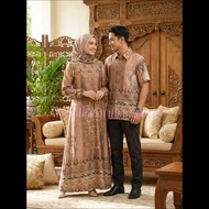 AH CP HABIBI Sarimbit (Real Pict) 4 Color Options Latest Adult Men's and Women's Couple Clothing 202