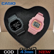 CASIO Couple Watch Square Black CASIO Square Watch For Men Black Original CASIO Square Watch For Wom