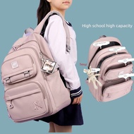 beg sekolah menengah beg sekolah budak perempuan beg sekolah perempuan Travel Large-Capacity Waterpr