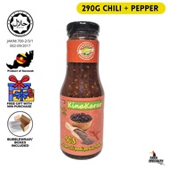 [READY STOCK] Chili Padi Sauce Black Pepper Flavour Sarawak / Sos Lada Hitam / 沙捞越小辣椒酱胡椒口味 - Kinakarar