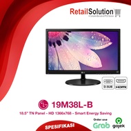 19" HD HDMI VGA D-Sub Monitor - LG 19M38L-B 19M38LB