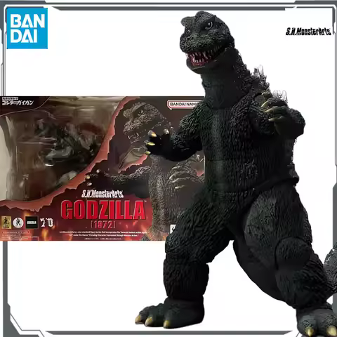Bandai Original S.H.MonsterArts Earth Attack Command Godzilla Vs. Gekkon Godzilla (1972) 160mm Model