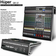 TERBARU!!! Mixer Audio Huper QX12 / Huper QX 12 / Huper QX-12 Original