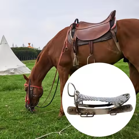 Horse Saddle Stable Tourism Saddle Horse Tack Sturdy Mongolian Steel Frame