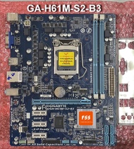 เมนบอร์ด Gigabyte GA-H61M-S2-B3 DDR3 ( SOCKET 1155 ) มือสอง ผ่านการเทสแล้ว อย่างดี บอร์ด เปิดติดขึ้น