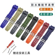 Strap Adapt to Casio GW9110 9102 9012 9215 9200 G9100 Silicone Watch Strap Accessories