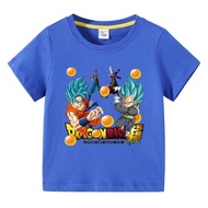 七龍珠DRAGON BALL兒童夏裝短袖上衣男童半袖寶寶男孩純棉T恤帥氣