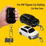 For VW Tign Styling Golf 7 for SEAT Ateca Leon FR 2 Ibiza Skoda Octavia Car Key Case Cover Fob Bag