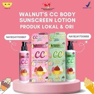 LOKAL CC WALNUT CC Body Lotion Sunscreen SPF50+++ Tone Up BPOM 200ML (ORIGINAL LOCAL PRODUCT)