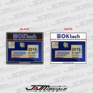 Eontech Proton Dealer Car Window Sticker Eontech Proton Dealer Car Sticker