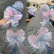 Blue lightstick bow - Seventeen Boynextdoor Treasure PLAVE IVE lightstick bow