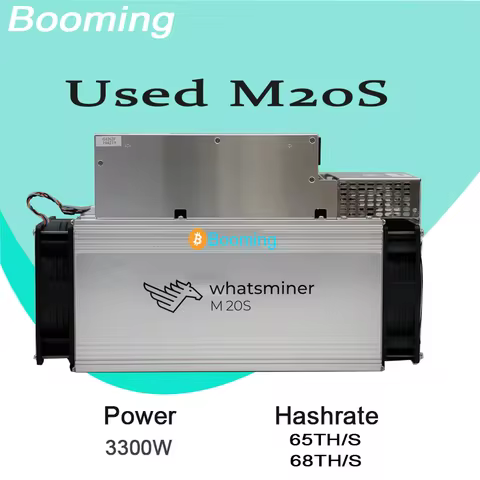 In Stock Asic Mining Bitcoin Btc Bch Miner Used Microbt Whatsminer M20s 65T 68T 68TH 65TH