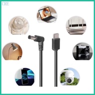 CRE Enabled Charging Cable Type C To 5 5x2 1mm Right Angle Connector for Modems