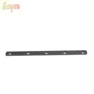 ECYOU Carbon Fiber Chassis Stiffener, Lightweight Black RC Chassis Reinforcement, Durable High Stren
