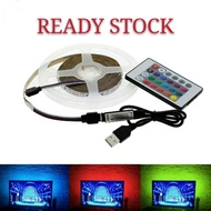 RGB LED Strip Light TV Back Lighting game room lighting Kit USB Remote Control