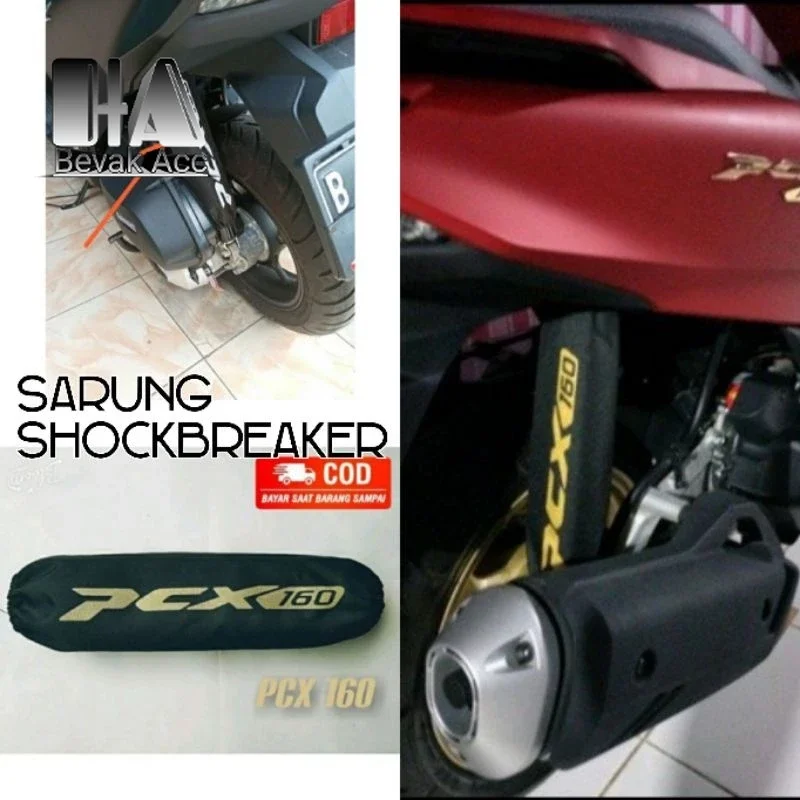 Cover shockbreaker sarung shock belakang untuk PCX 160