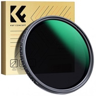 K&F Concept Variable ND2-ND400 ND Filter (1-9 Stop) 49/52/55/58/62/67/72/77/82mm With 24 Layers of N