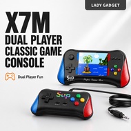 X7M Game Console Portable Handheld Game Dual Players 3.5inch High Definition Large Screen Retro SUP 