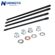 Motorcycle Engine Cylinder Head stud Bolts Set For Lifan 125cc Horizontal Kick Starter Engines Accessory Motocross Dirt