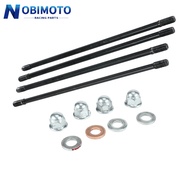 Motorcycle Engine Cylinder Head stud Bolts Set For Lifan 125cc Horizontal Kick Starter Engines Acces