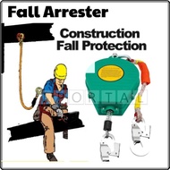 Heavy Duty Retractable Safety Belt Fall Arrester Fall Protector 5M/10M