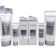 Paket Kosmetik Bagus Untuk flek Hitam Membandel / Skincare  Wardah Crystal Glowing/ Paket Wardah Ori