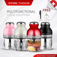 🎖️Next Day Deliver, Food Processor Blender SWISS THOMAS Capsule Cutter Spin Chopper Grinder Mixer Mi