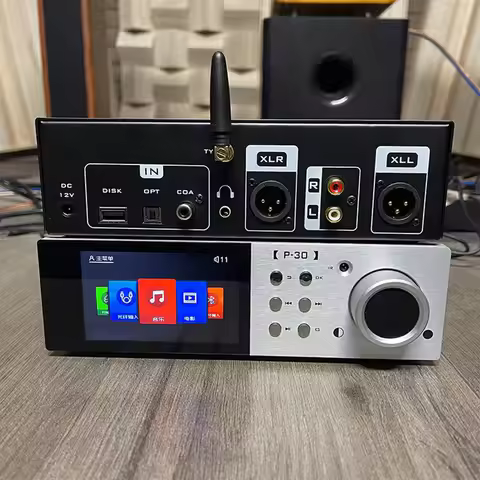 HIFI Music Player Dual 9038Q2M SD Card USB Lossless Decoding Music Turntable QCC5125 Bluetooth 5.1 A