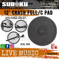 Sudoku 12" 14" 15.5"/18" Electronic Digital Electric Drum Cymbal Cymbals Pad (Roland cy-5 cy-8 cy-15r,Yamaha,Alesis)