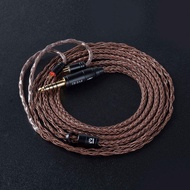 KBEAR 16 Core Pure Copper Earphone Cable 2PIN/MMCX/QDC Earbuds Connector Use For KZ EDX ZSN PRO  BLO