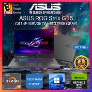 ASUS ROG Strix G16 G614F-MRV057W(RYZEN 9 9955HX/32GB/1TB/RTX5060 8GB/16 WUXGA 165HZ/W11/BAG) Gaming 