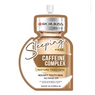 (Box Of 12 Pieces) Rojukiss Treatment Mask 10x Cafein Compound Formula Restores Dark Circles Under T