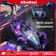 【24H】RC Drift Car Toy 2.4G Remote Control With Spray Light Watch Induction Remote Control Toy Childr