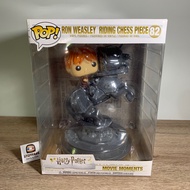 [Box 95+] Funko pop! Harry Potter movie moments-Ron Weasley riding chess piece (Ron Whisley pop ride