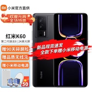 小米 红米K60 5G Redmi新品手机 墨羽 12G+256G【90天碎屏险+晒单红包50元】