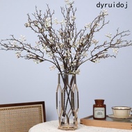 DYRUIDOJ Artificial Plant Dead Branch, Handmade Plastic Eucalyptus Fruit Branch, Faux Plant DIY Real