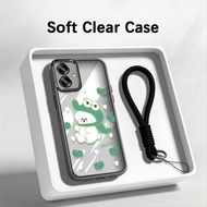 YBD Phone Case For Infinix Smart 10 Plus Tecno POP 10 Spark GO 2 2S X6725 X6725B X6725C Cartoon Gree