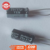 ELCO 47UF 25V ELKO CAPACITOR 47 UF 25 VOLT