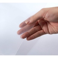 A3 transparent Pocket File with Button/ A3 transparent L-Shape File