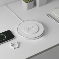 客製化3合1磁吸無線充電器 手機手錶耳機充電 氣氛燈 禮盒送禮首