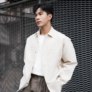 DANDY COSMO | [2สี]เสื้อคลุม รุ่น Anagram ผ้าขึ้นร่องเนื้อหนาพรีเมียม Limited