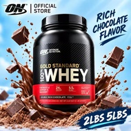 ON Gold Standard 100% Whey Protein Double Rich Chocolate 2LBS 5LBS Whey Isolate Protein Powder