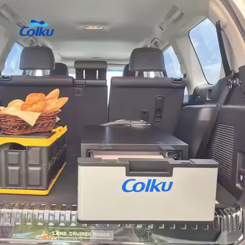 Special Design 23L DC Compressor 12V 24V RV Drawer Freezer Fridge Refrigerator With Black Color For 